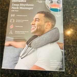 Homedics Gray Neck Massager with Heat